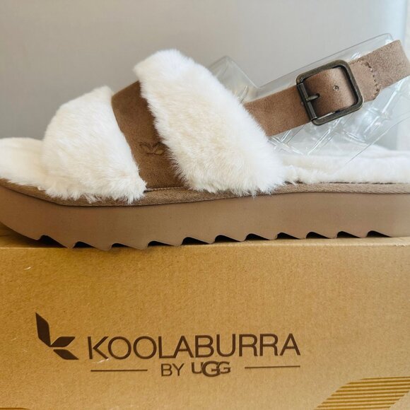 Koolaburra by UGG Women’s Fuzz’d Out Sandals – Size 12 NEW w/Box - Picture 4 of 8